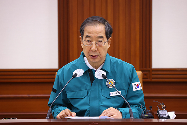 전공의들의 병원 복귀를 호소한 '한덕수' 국무총리(사진=국무조정실)