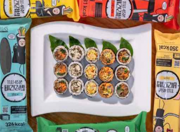 '(주)복을 만드는 사람들'이 제조한 냉동김밥(사진=농림축산식품부)